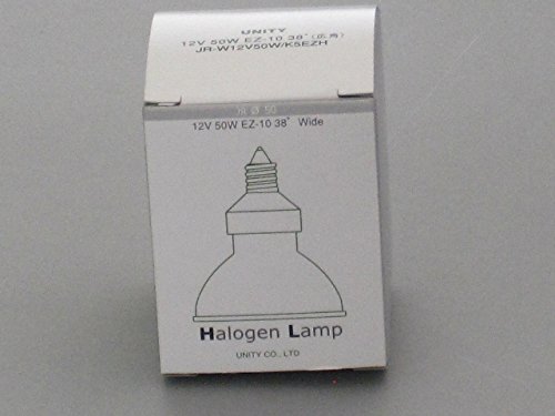 ユニティUNITY 12V 50W EZ-10 20 中角電球18個まとめ売り ウシオ